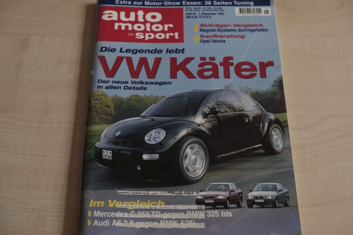 Deckblatt Auto Motor und Sport (25/1995)